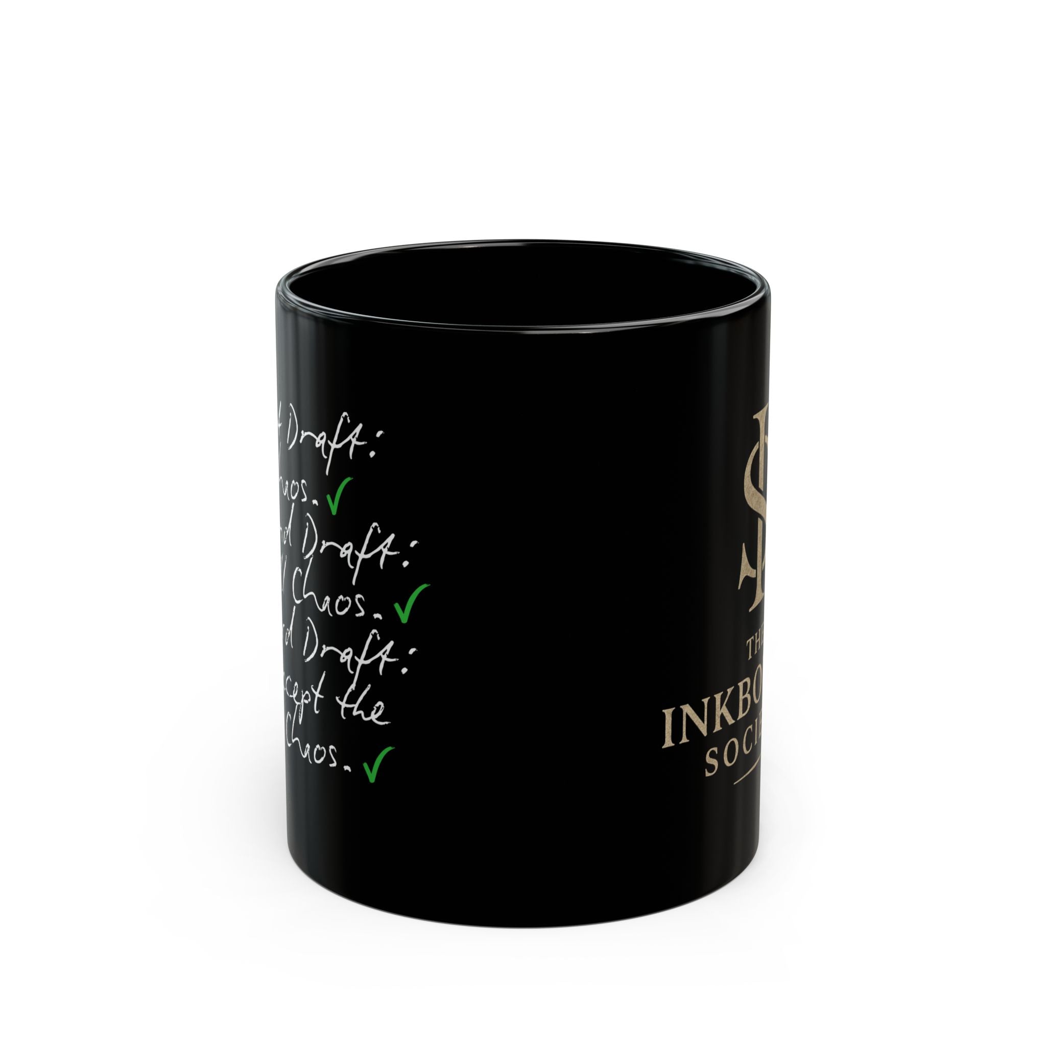 Black Coffee Mug for Writers