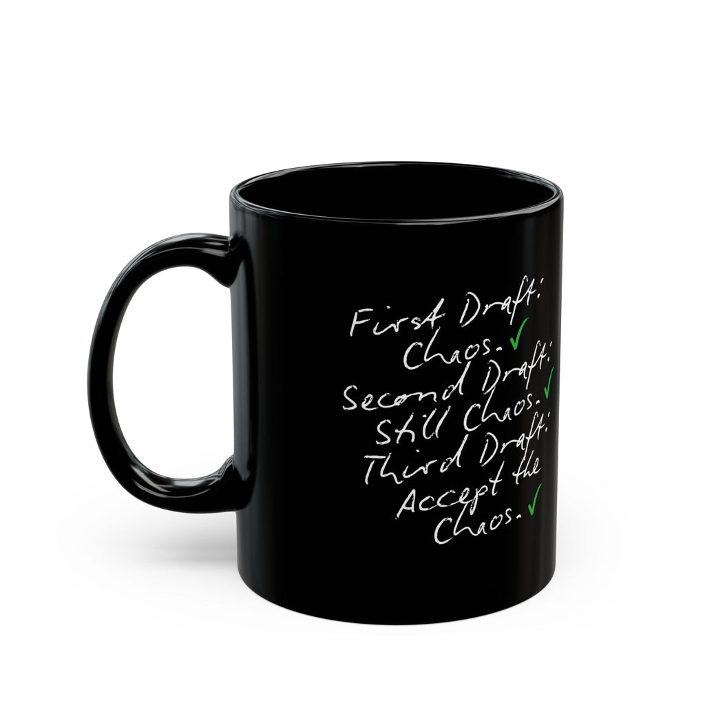 Black Coffee Mug for Writers